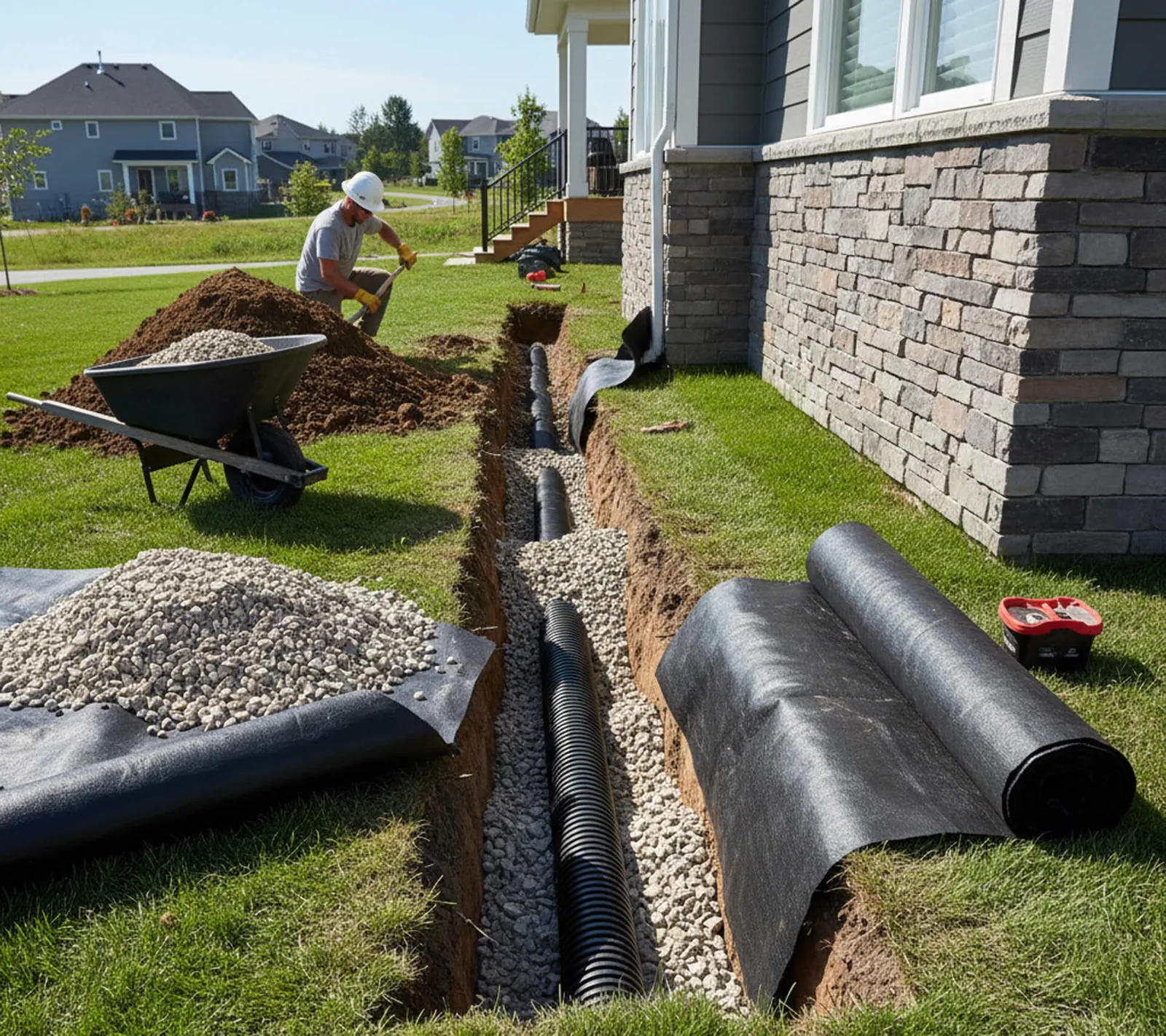 Drainage in Covington, LA
